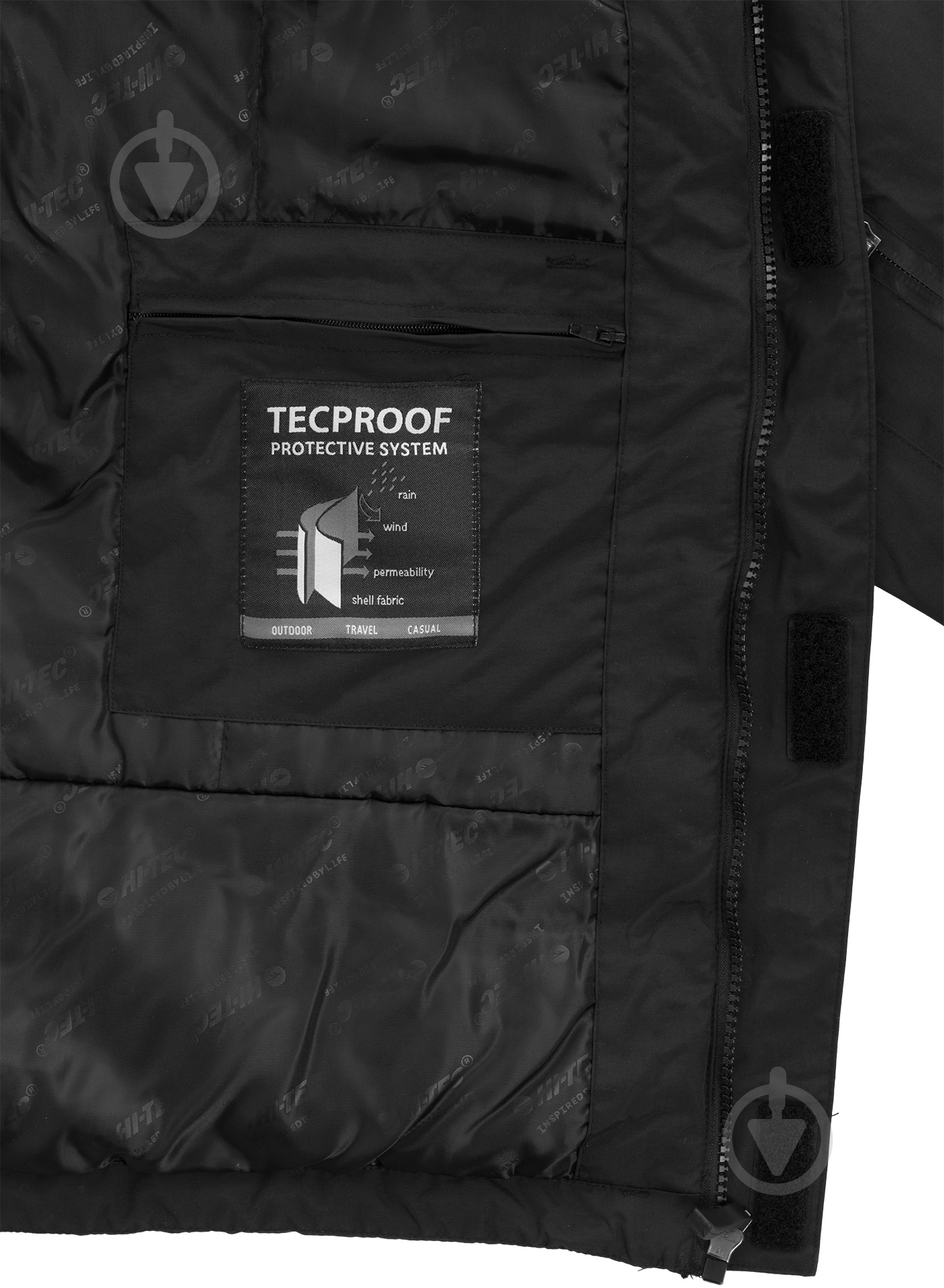 Куртка Hi-Tec Bades BADES-blk L черный - фото 10