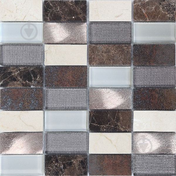 Мозаїка Intermatex Infinity Brown 30x30 - фото 1