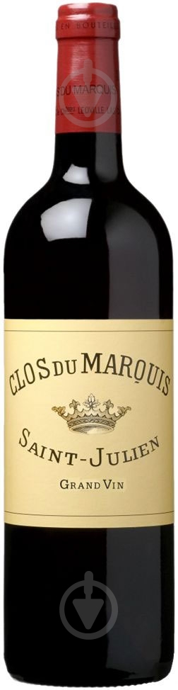 Вино сухое красное Кло дю Маркиз 2011 0,75 л - фото 1 Вино сухое красное Кло дю Маркиз 2011 0,75 л - фото 1