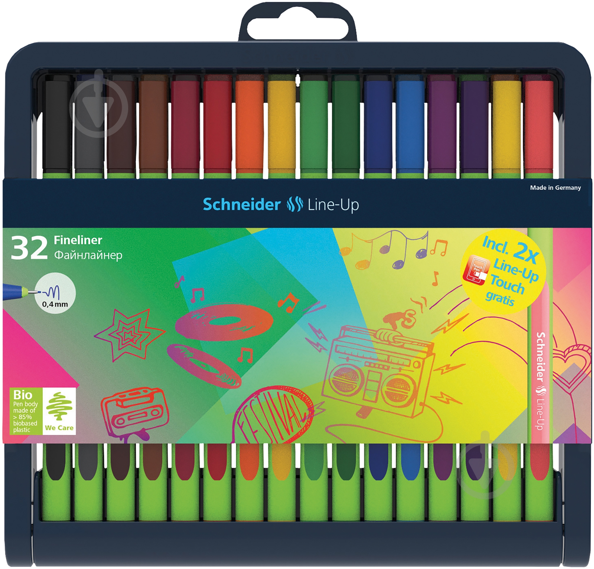 Набор лайнеров Schneider Line-Up S191091 32 шт. - фото 1
