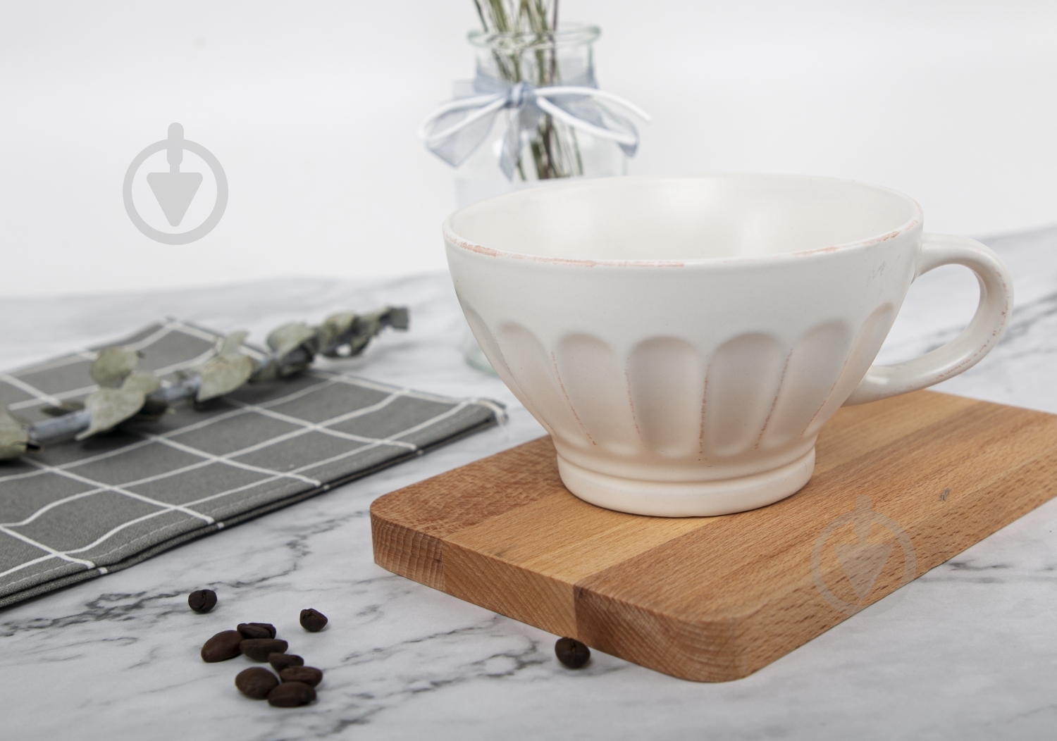 Чашка Bella Vita Marshmallow Beige 440 мл - фото 2