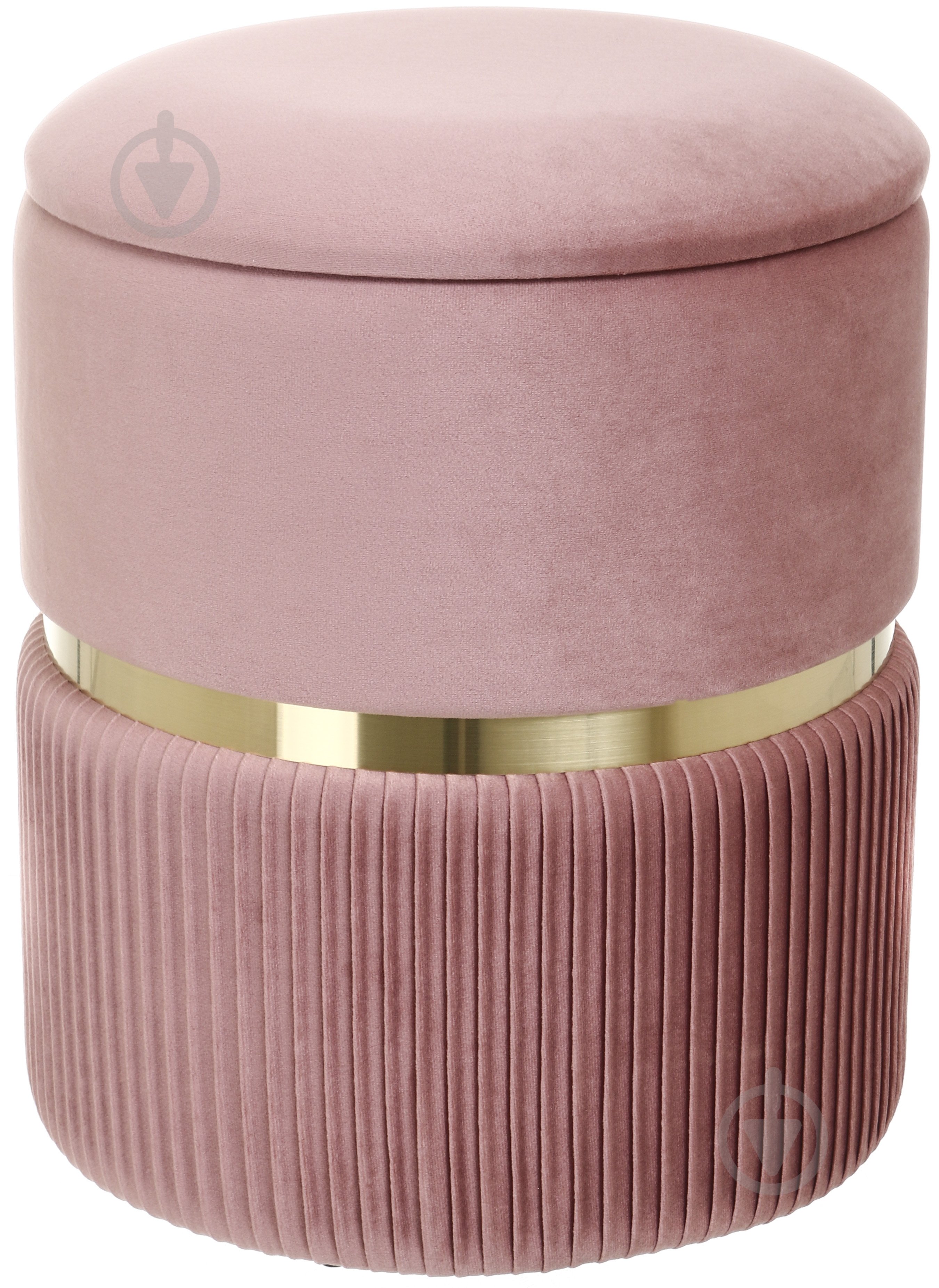 Сундук-пуф Bernard 380х380 мм розовый (VWF19B352VA-30A) - фото 1 Сундук-пуф Bernard 380х380 мм розовый (VWF19B352VA-30A) - фото 1