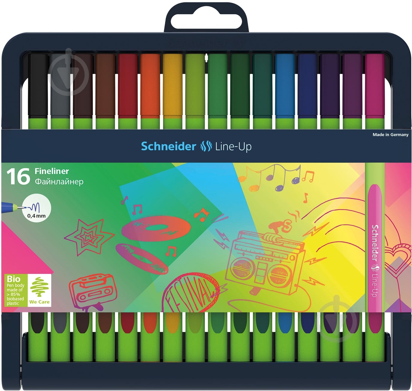 Набор лайнеров Schneider Line-Up S191092 16 шт. - фото 1