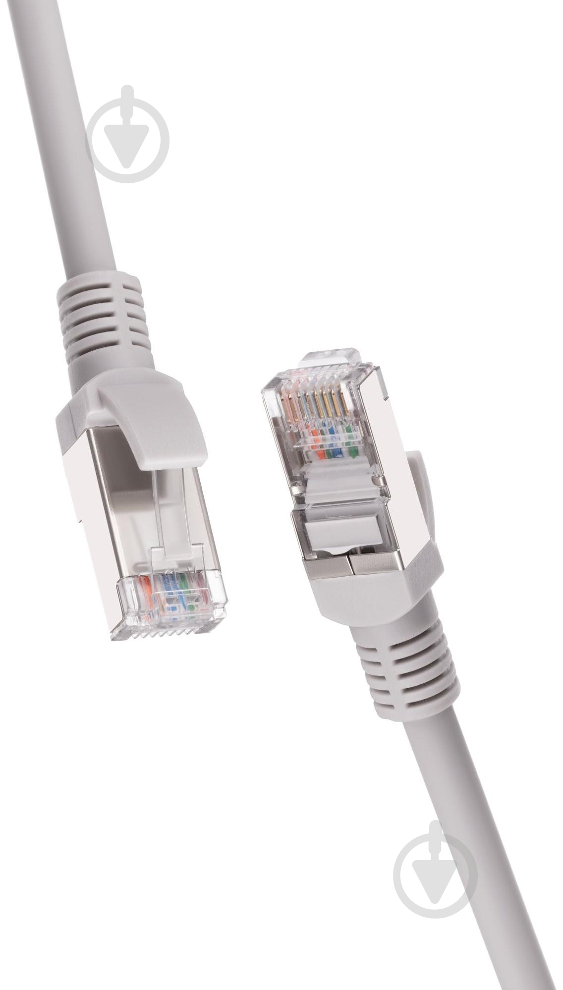 Патч-корд 2E САТ 5e 26AWG 1 м серый - фото 1