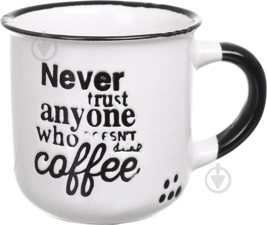 Чашка Bella Vita Notes White 130 мл - фото 1