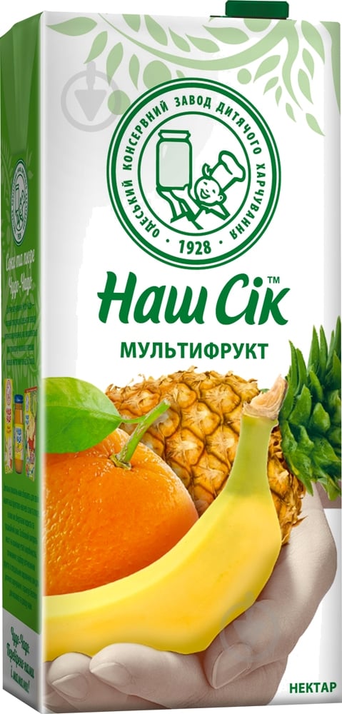Нектар Наш Сік Мультифрукт 1,93 л (4820003689325) - фото 1