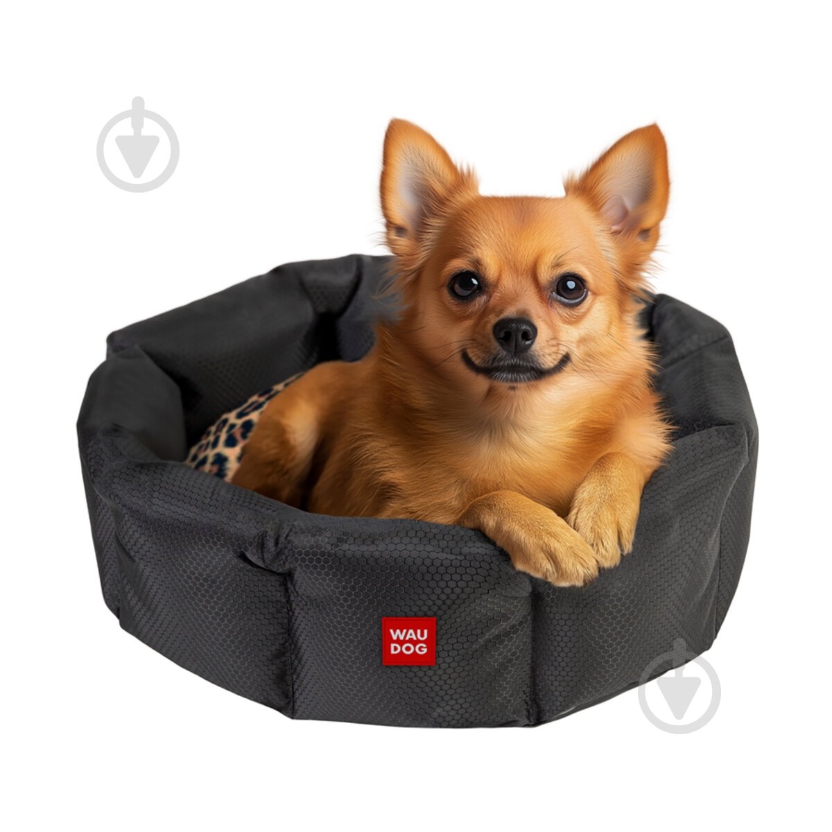 Лежанка Waudog рисунок "Леопард" L - фото 4