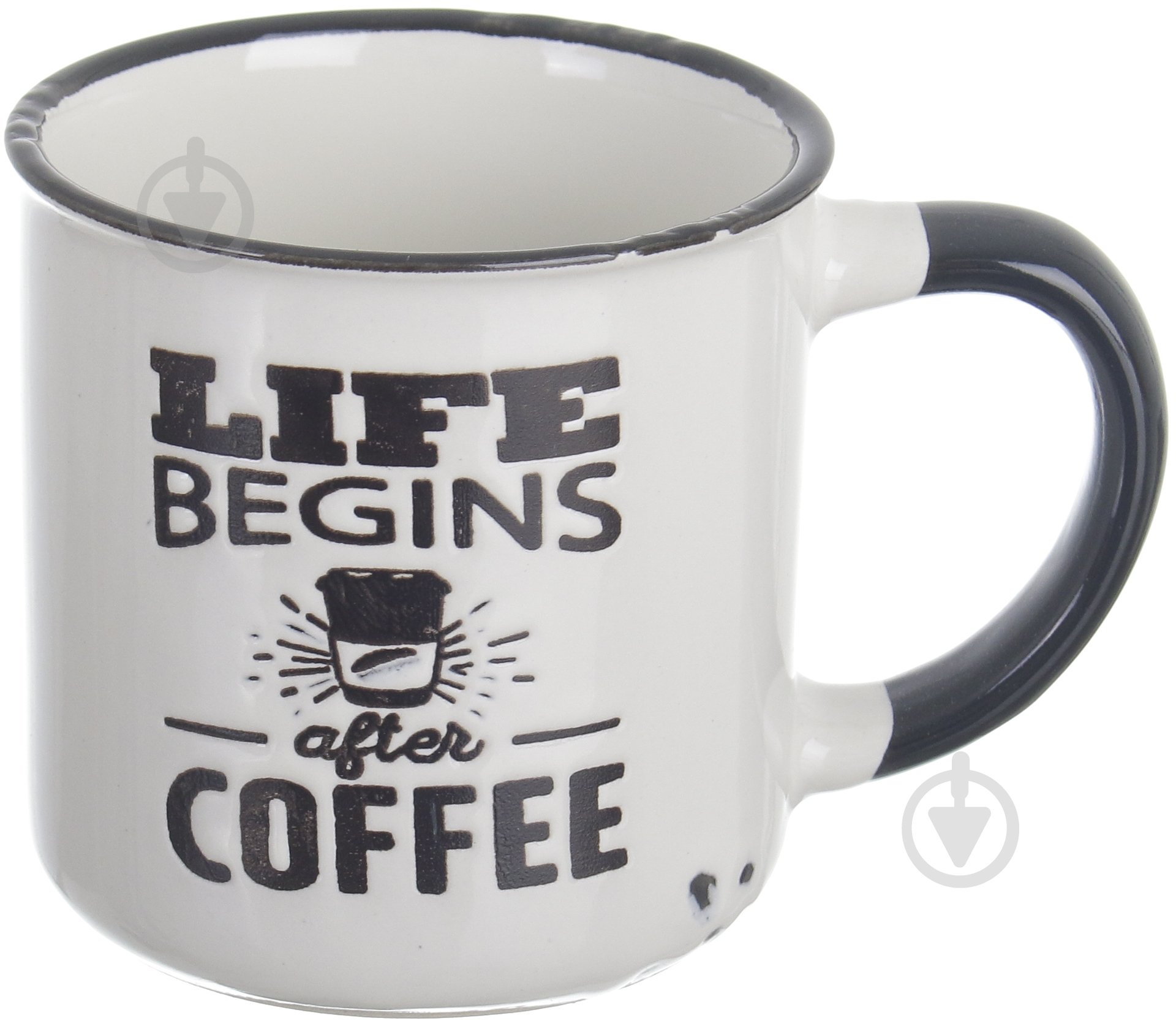 Чашка Bella Vita Notes White 250 мл - фото 1