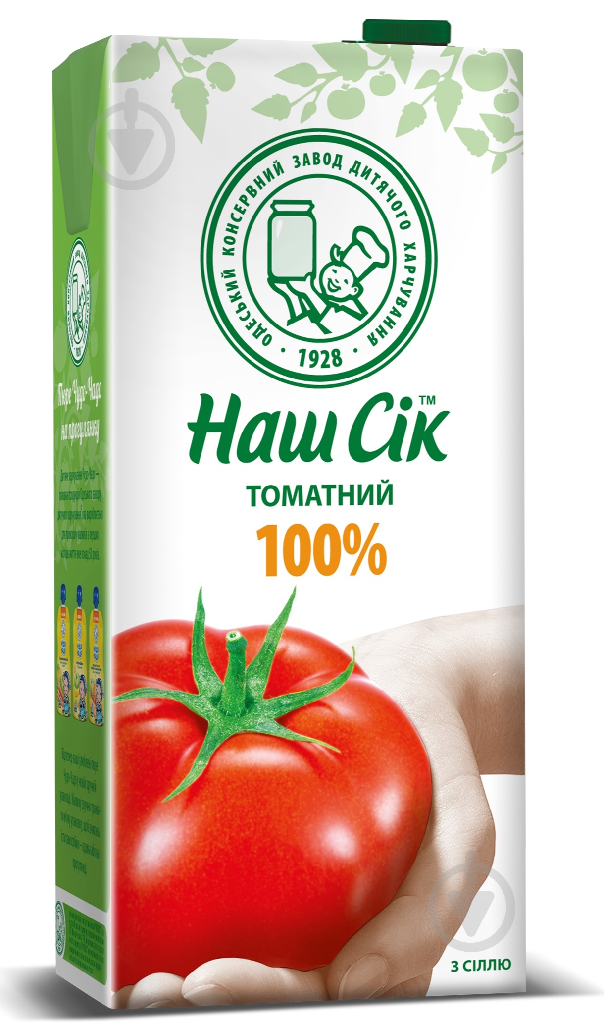 Сок Наш Сік Томатный 1,93 л - фото 1