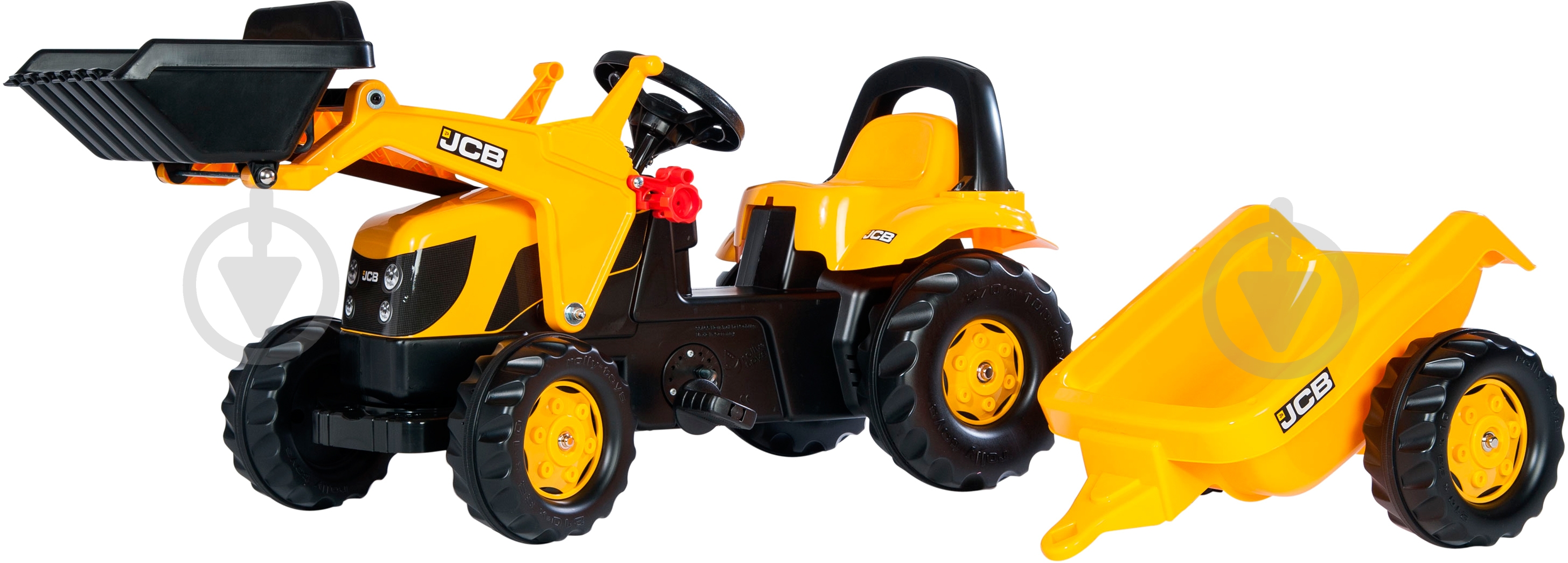 Веломобиль Rolly Toys rollyKid JCB 23837 - фото 1