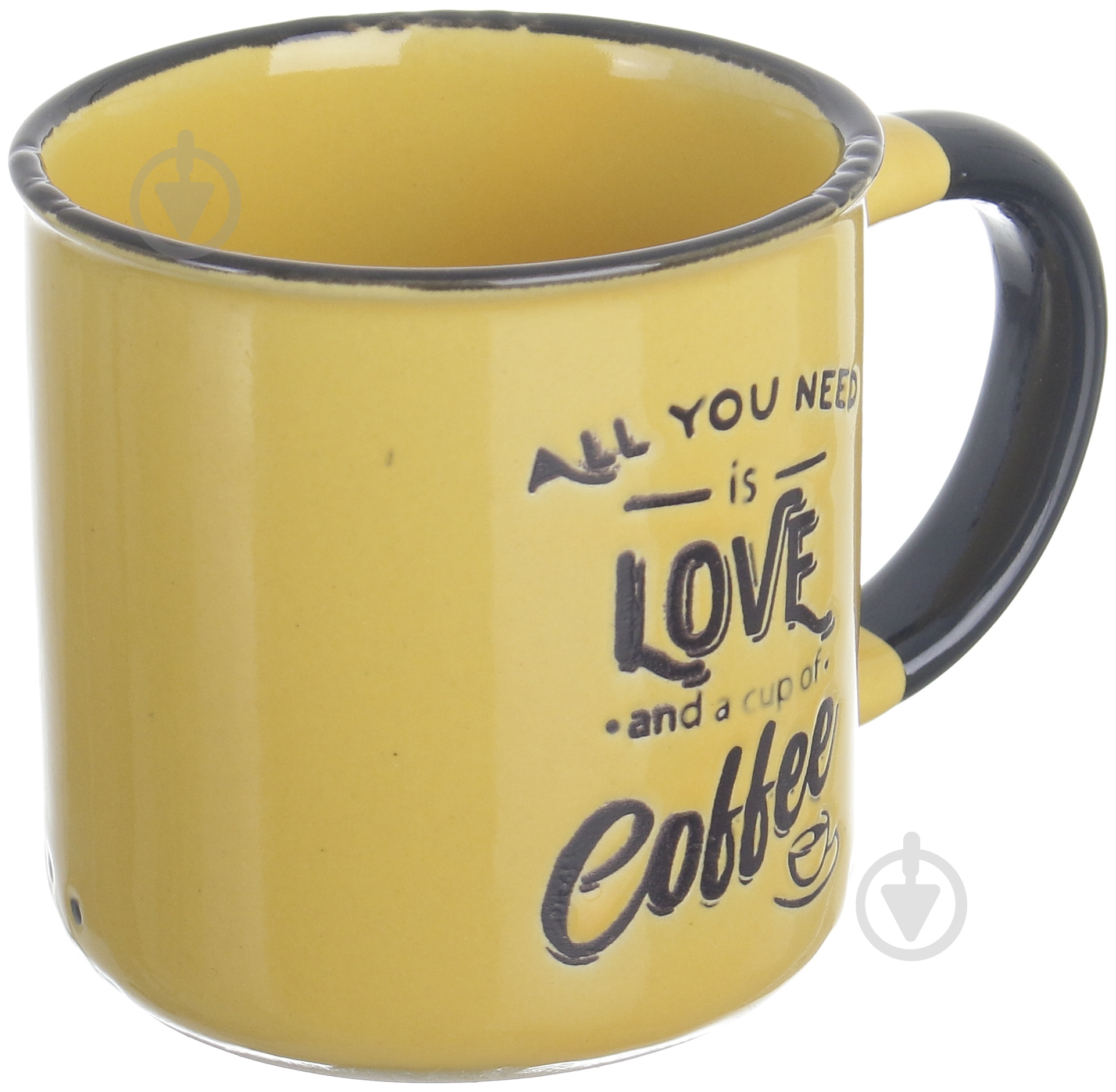 Чашка Bella Vita Notes Yellow 250 мл - фото 2