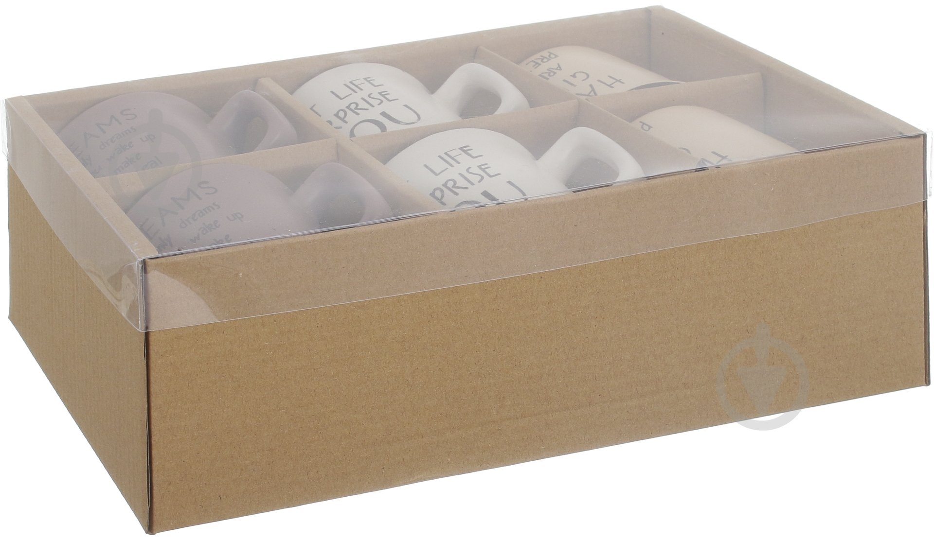 Набор чашек Bella Vita Mood 6 шт. 220 мл - фото 6