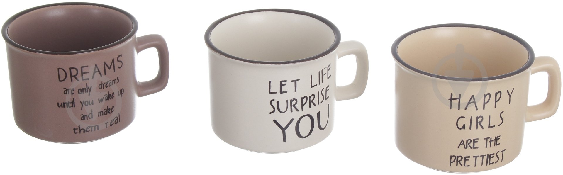 Набор чашек Bella Vita Mood 6 шт. 220 мл - фото 2