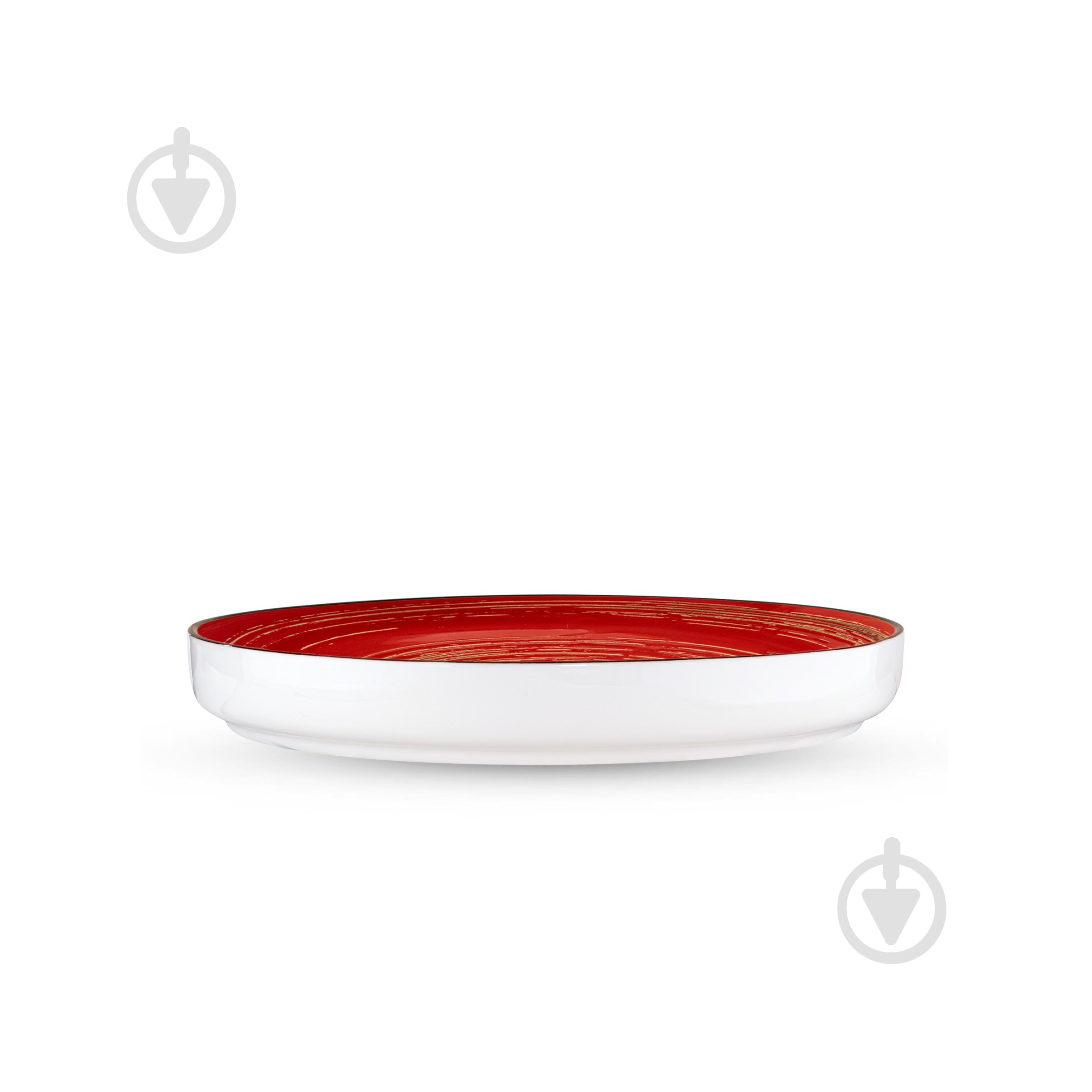 Тарелка обеденная Wilmax Spiral Red 28 см WL-669220/A - фото 2