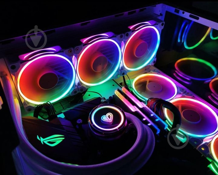 Процессорный кулер ID-Cooling Pinkflow 360 ARGB - фото 6