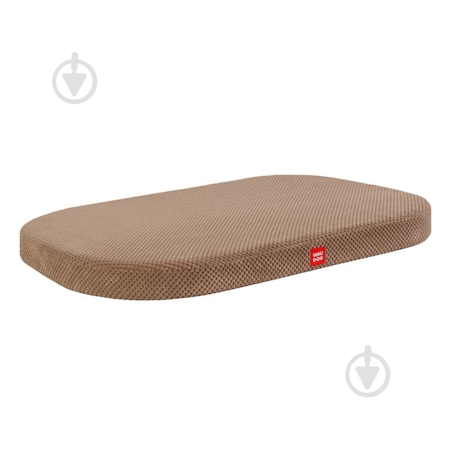 Лежанка Waudog Дорис велюр со съемным чехлом М бежевая - фото 1 Лежанка Waudog Дорис велюр со съемным чехлом М бежевая - фото 1