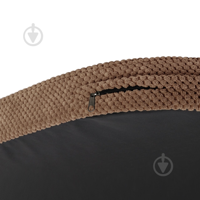 Лежанка Waudog Дорис велюр со съемным чехлом М бежевая - фото 4 Лежанка Waudog Дорис велюр со съемным чехлом М бежевая - фото 4