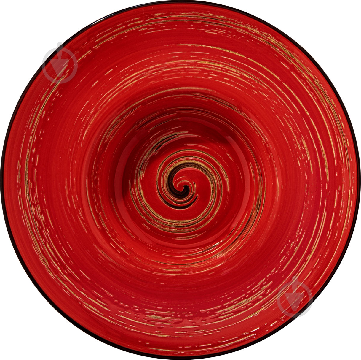 Тарелка обеденная Wilmax Spiral Red 20 см 800 мл WL-669222/A - фото 1 Тарелка обеденная Wilmax Spiral Red 20 см 800 мл WL-669222/A - фото 1