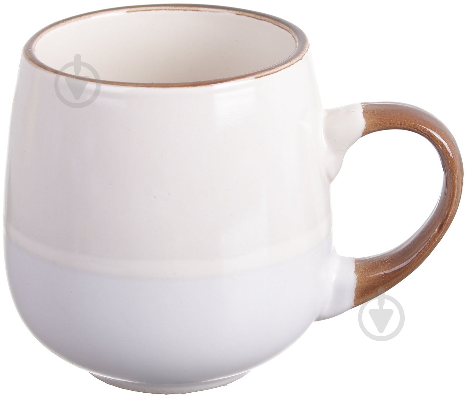 Чашка Bella Vita Oval Beige 400 мл - фото 1 Чашка Bella Vita Oval Beige 400 мл - фото 1