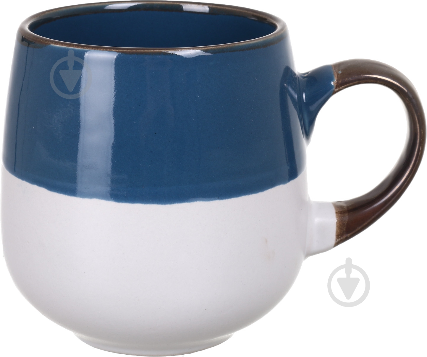 Чашка Bella Vita Oval Navy 400 мл - фото 1 Чашка Bella Vita Oval Navy 400 мл - фото 1