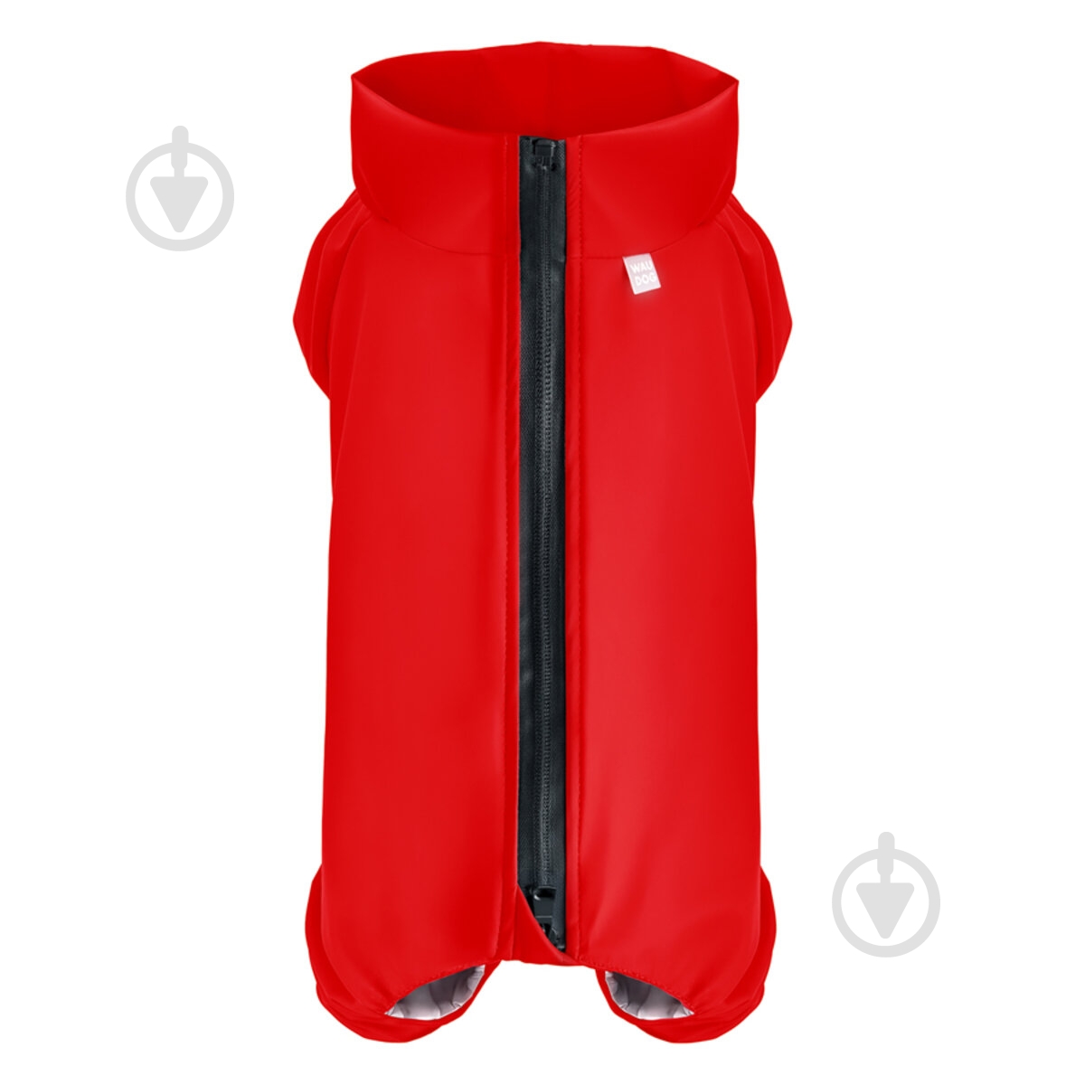 Дождевик водонепроницаемый Waudog M35 В 59-62 см С 37-40 см красный - фото 2