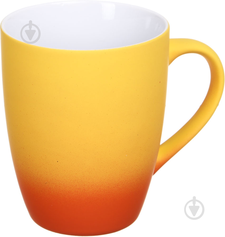 Чашка Bella Vita Blaze Orange 375 мл оранжевая - фото 1