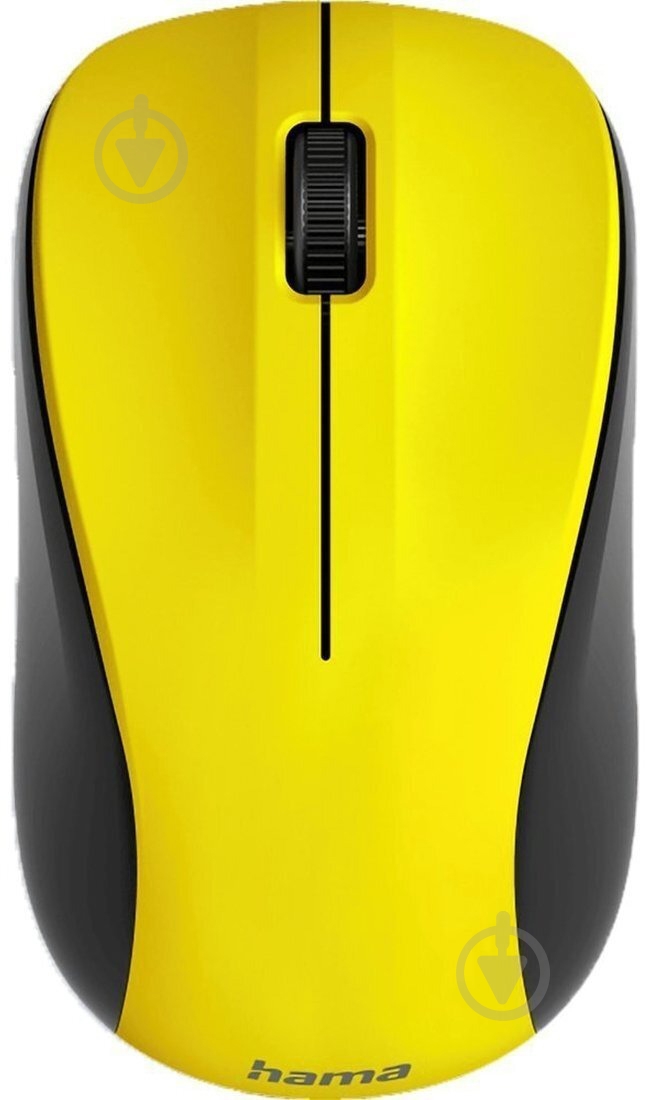Мышь Hama MW-300 WL black/yellow (173023) - фото 1