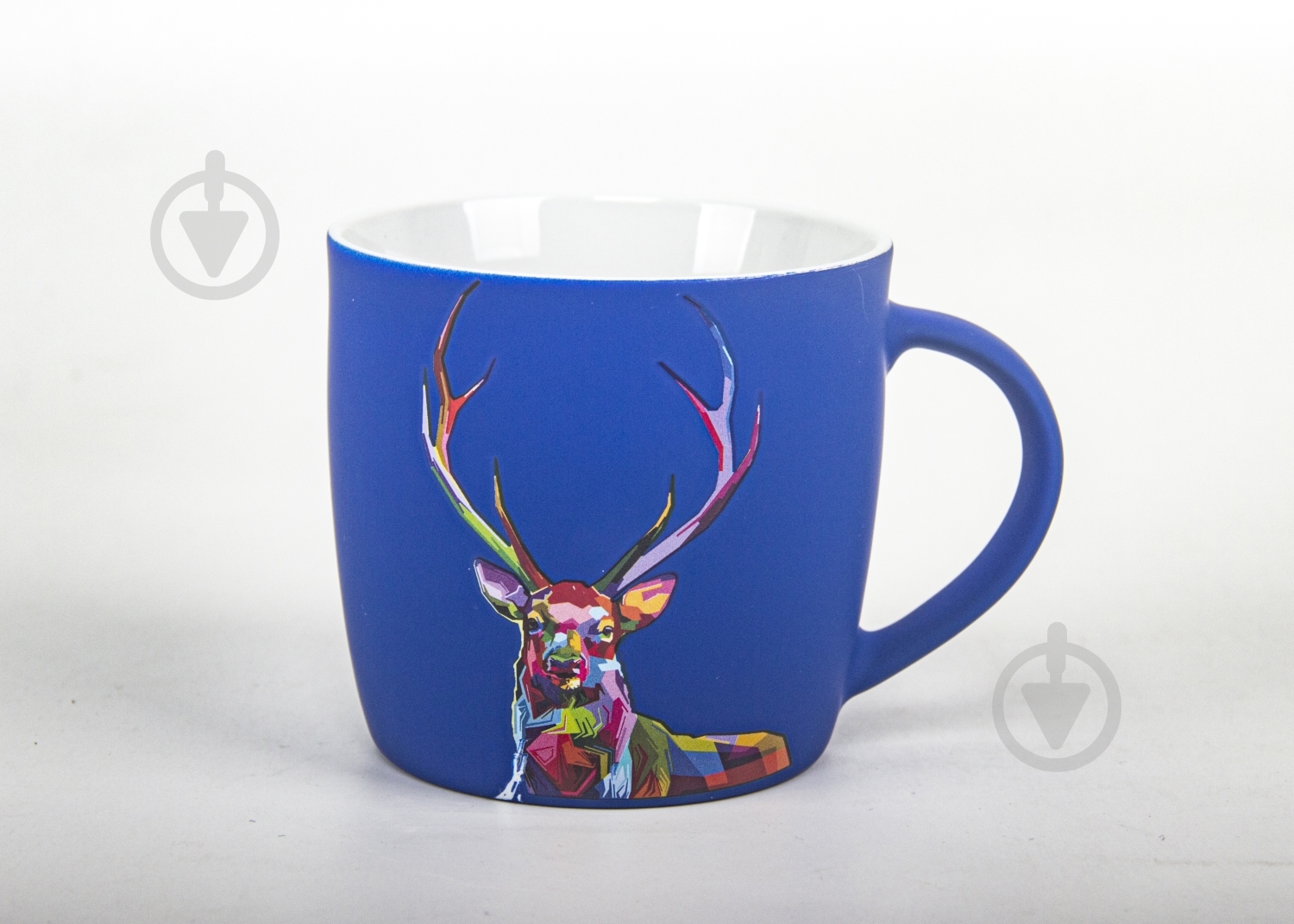 Чашка Bella Vita Neon Deer 350 мл темно-синяя - фото 5