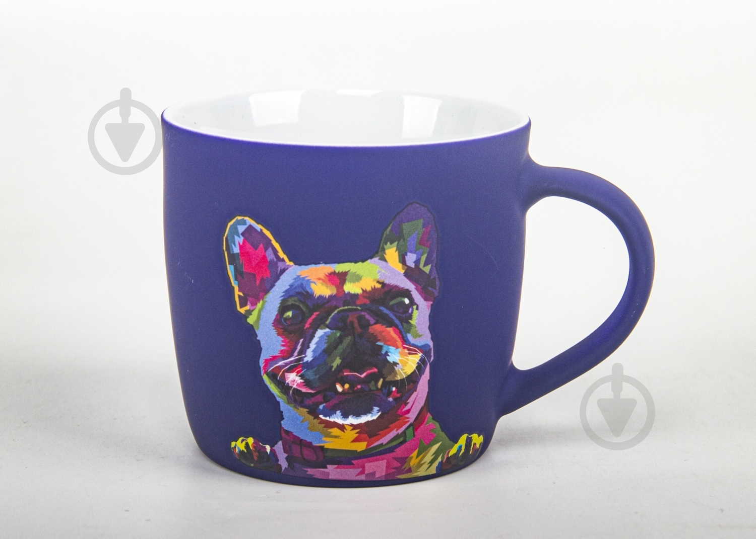 Чашка Bella Vita Neon Dog 350 мл фиолетовая - фото 4