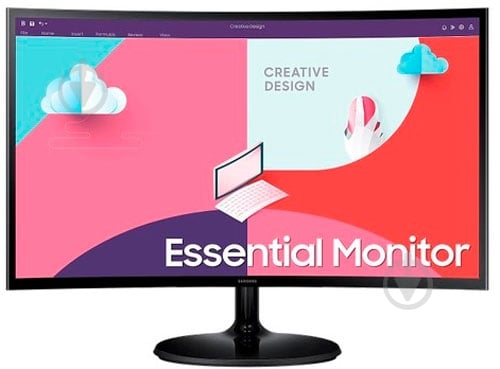 Монитор Samsung Curved LS27C360 27" (LS27C360EAIXCI) - фото 1