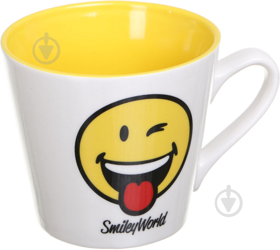 Чашка Smileyworld Smile 250 мл белая - фото 1