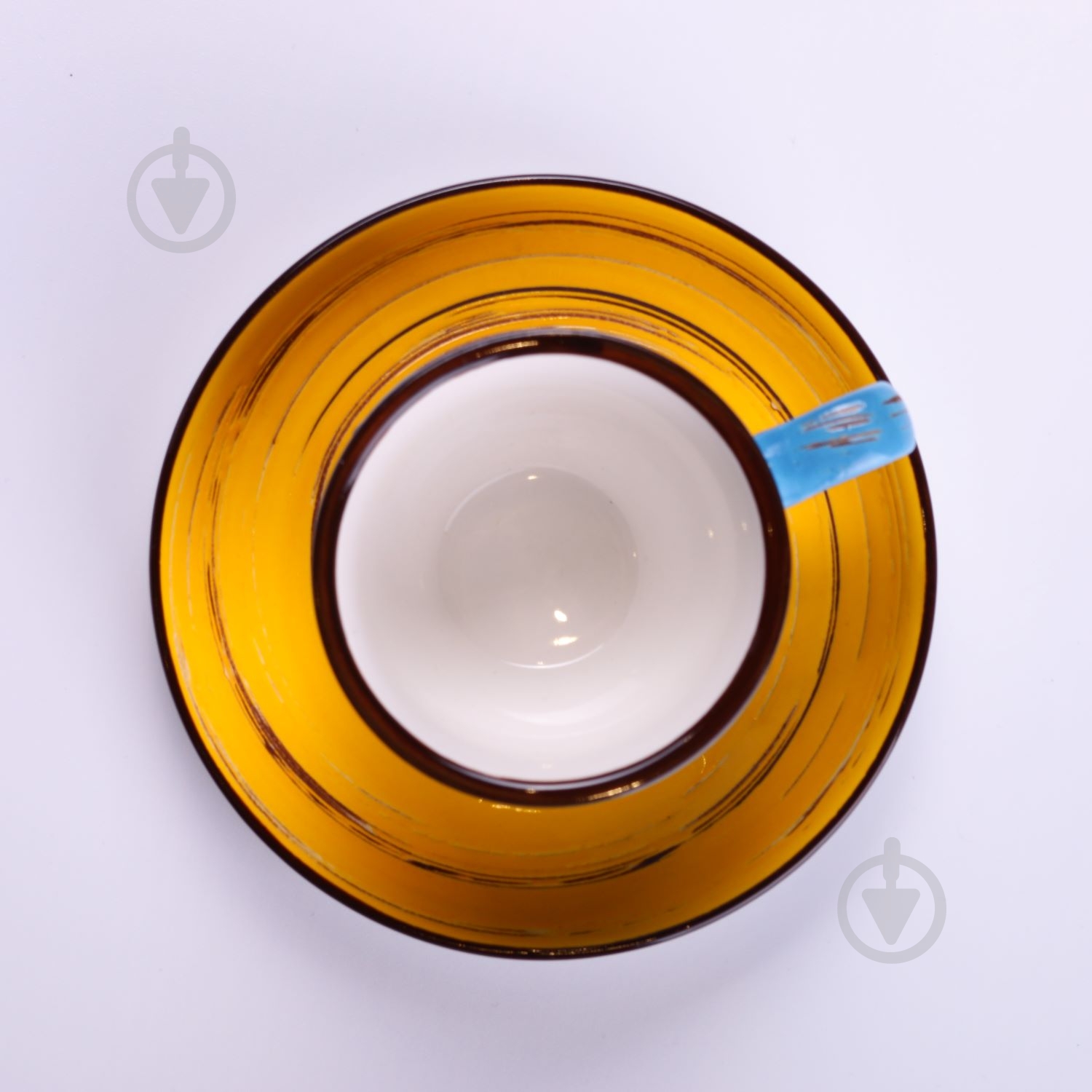 Блюдце Wilmax Spiral Yellow 12 см WL-669434/B - фото 2