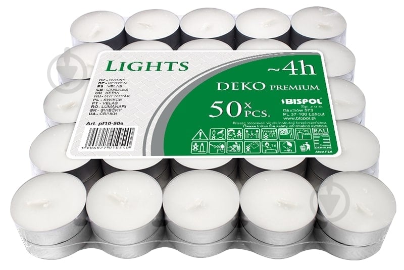 Свеча h4 50 шт Bispol - фото 1 Свеча h4 50 шт Bispol - фото 1