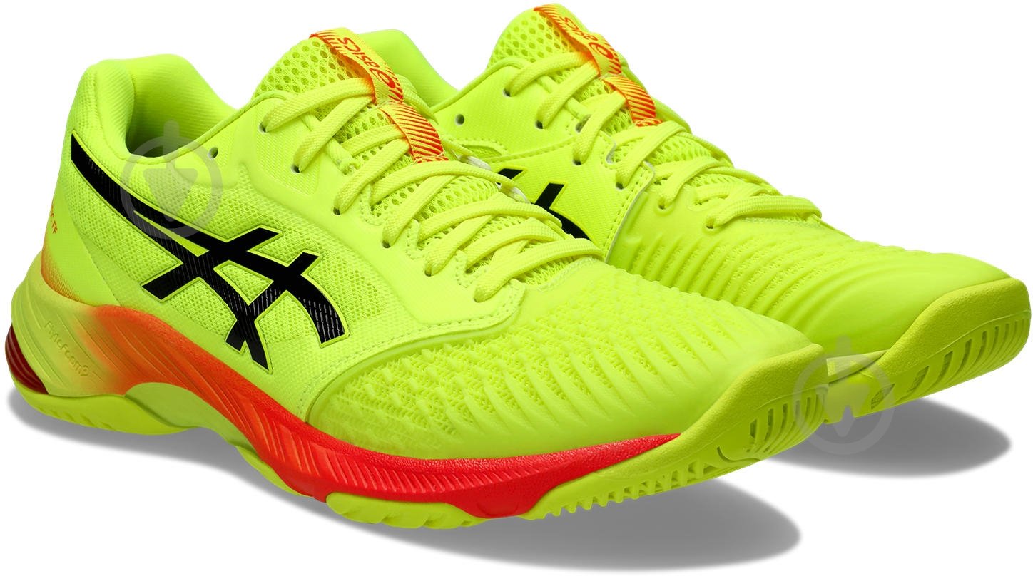 Кроссовки мужские демисезонные Asics NETBURNER BALLISTIC FF 3 PARIS 1051A087-750 р.47 желтые - фото 4