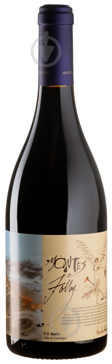 Вино Montes Folly 0,75 л - фото 1 Вино Montes Folly 0,75 л - фото 1