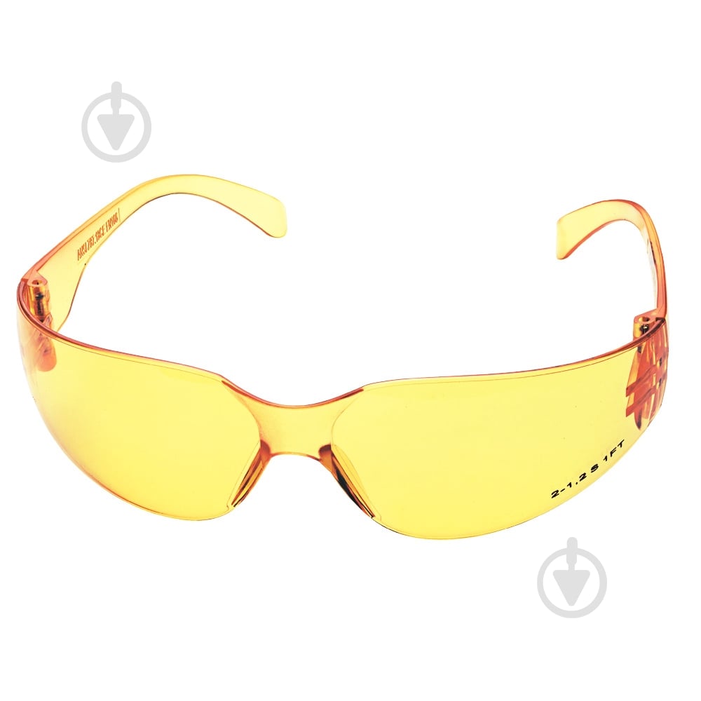 Очки защитные Grad Python anti-scratch жовті 9411635 - фото 3
