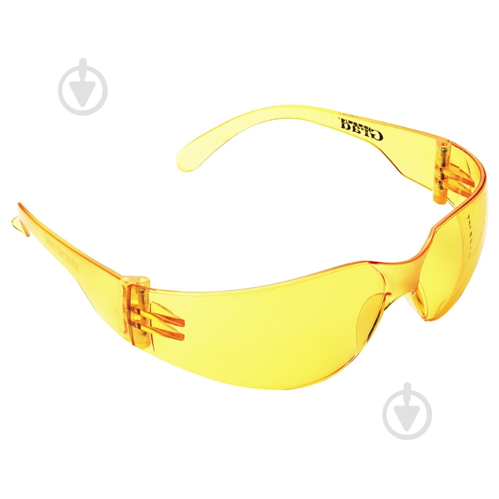 Очки защитные Grad Python anti-scratch жовті 9411635 - фото 4