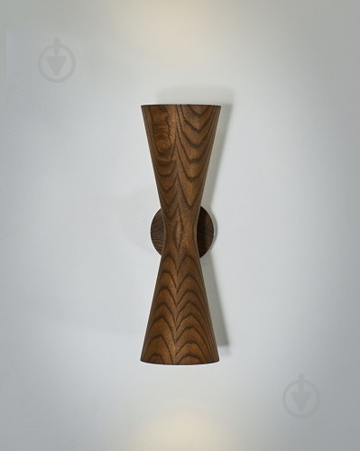 Бра Iterna Holmen 2ХG9 2xG9 ясень LW058 - фото 1