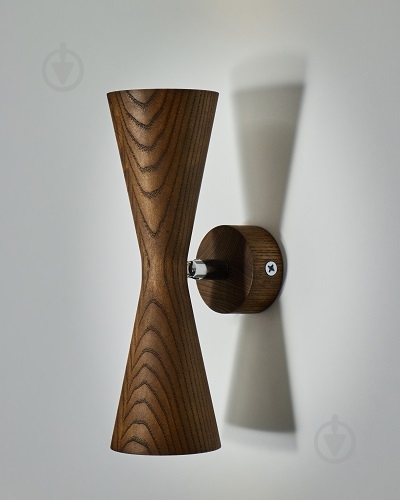 Бра Iterna Holmen 2ХG9 2xG9 ясень LW058 - фото 2