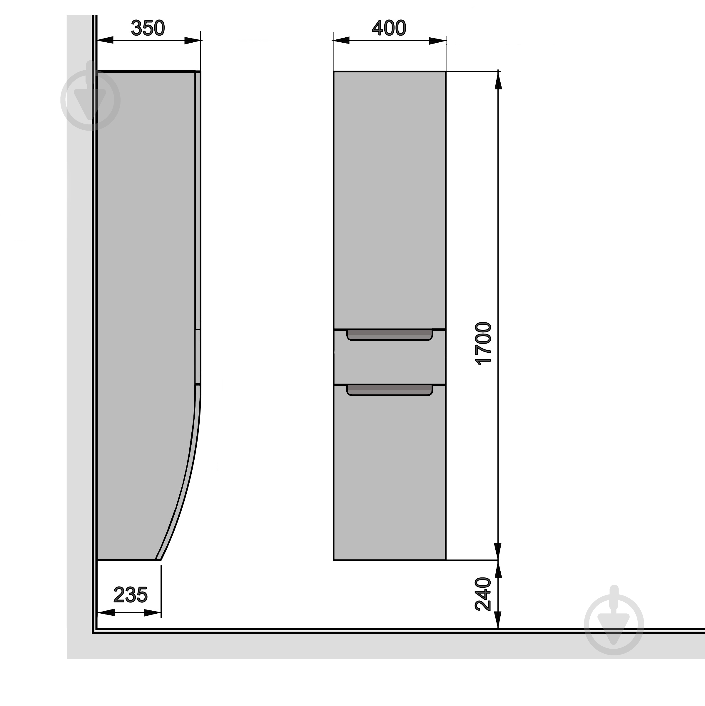 Пенал Мойдодыр TREND П-40к-А - фото 7