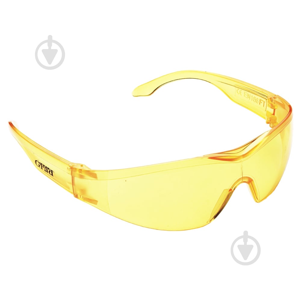 Очки защитные Grad Python anti-scratch жовті 9411675 - фото 4