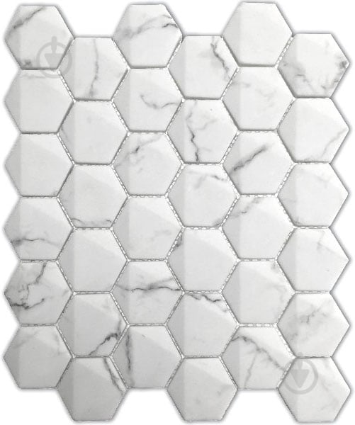 Мозаика Intermatex Urban Statuario 25,7x30 - фото 1