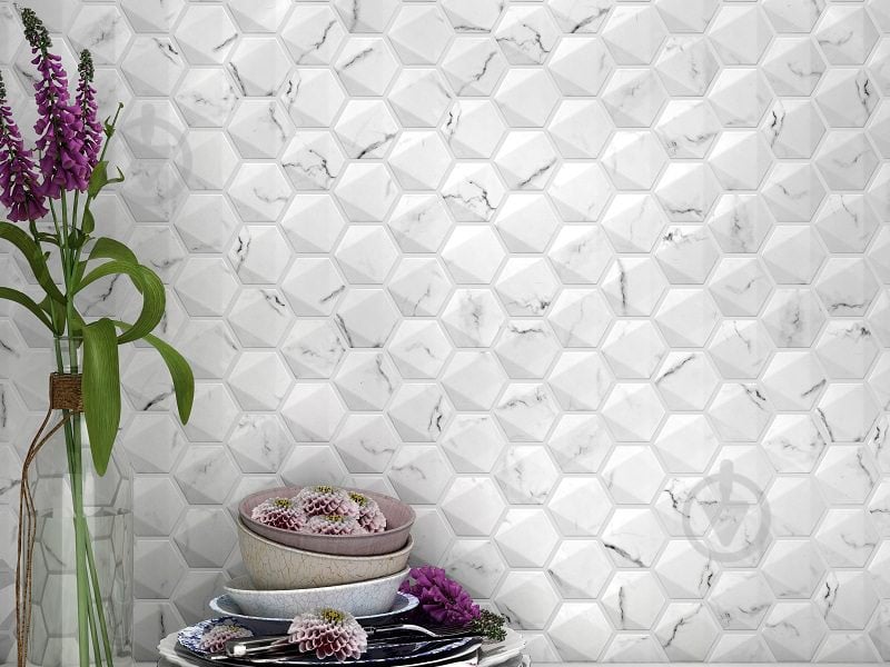 Мозаика Intermatex Urban Statuario 25,7x30 - фото 3