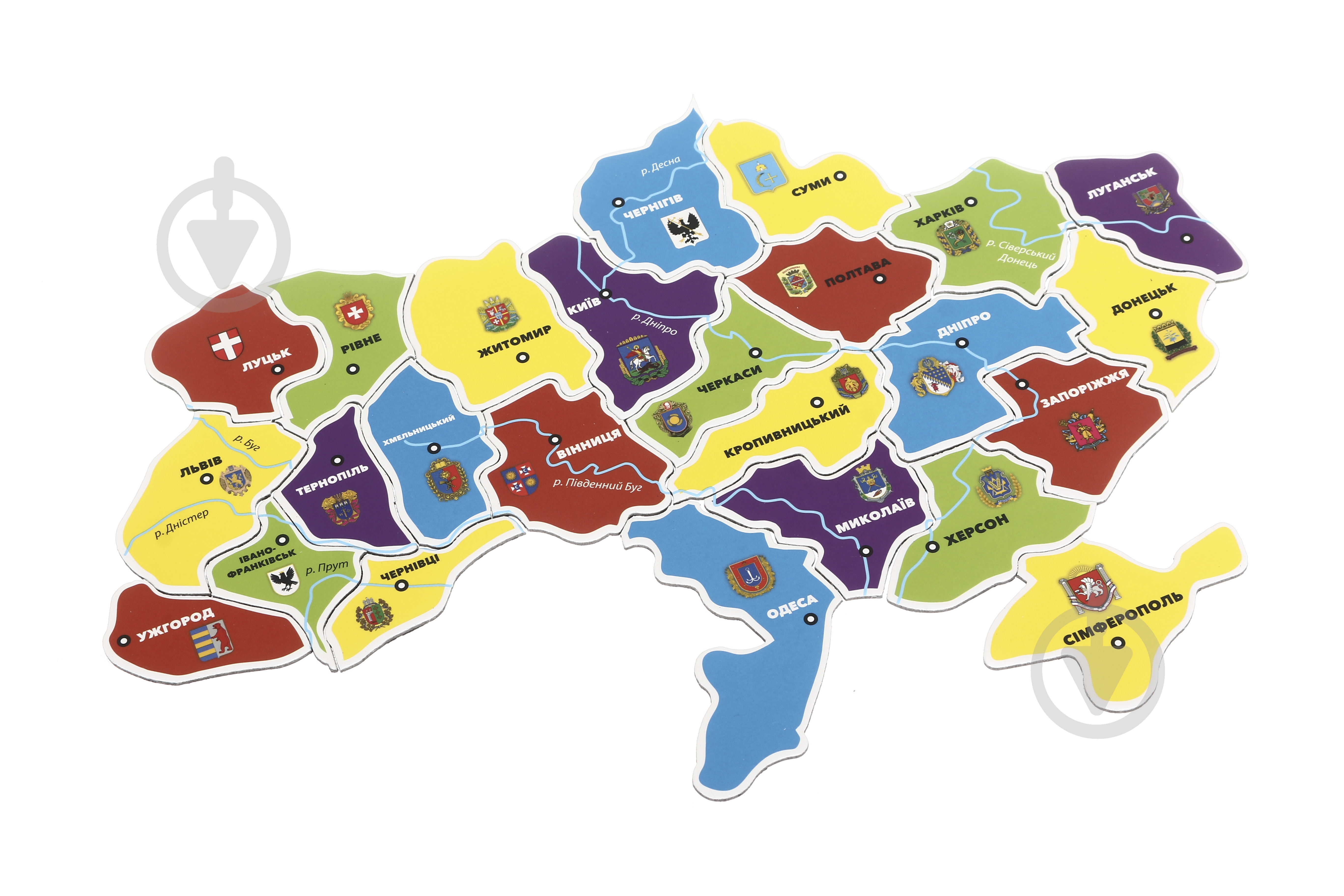 Ігровий набір Мапа України - фото 2