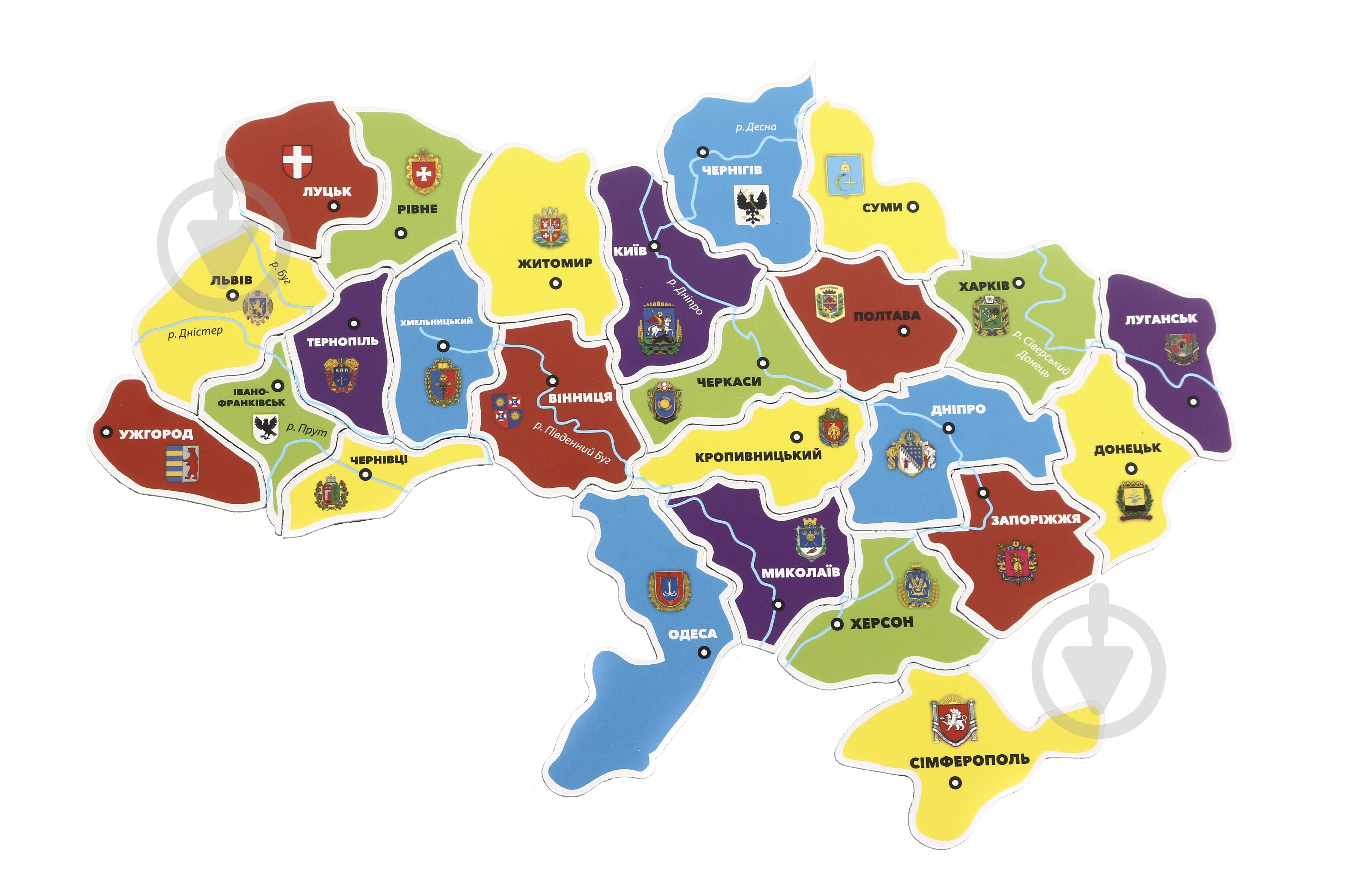 Ігровий набір Мапа України - фото 1