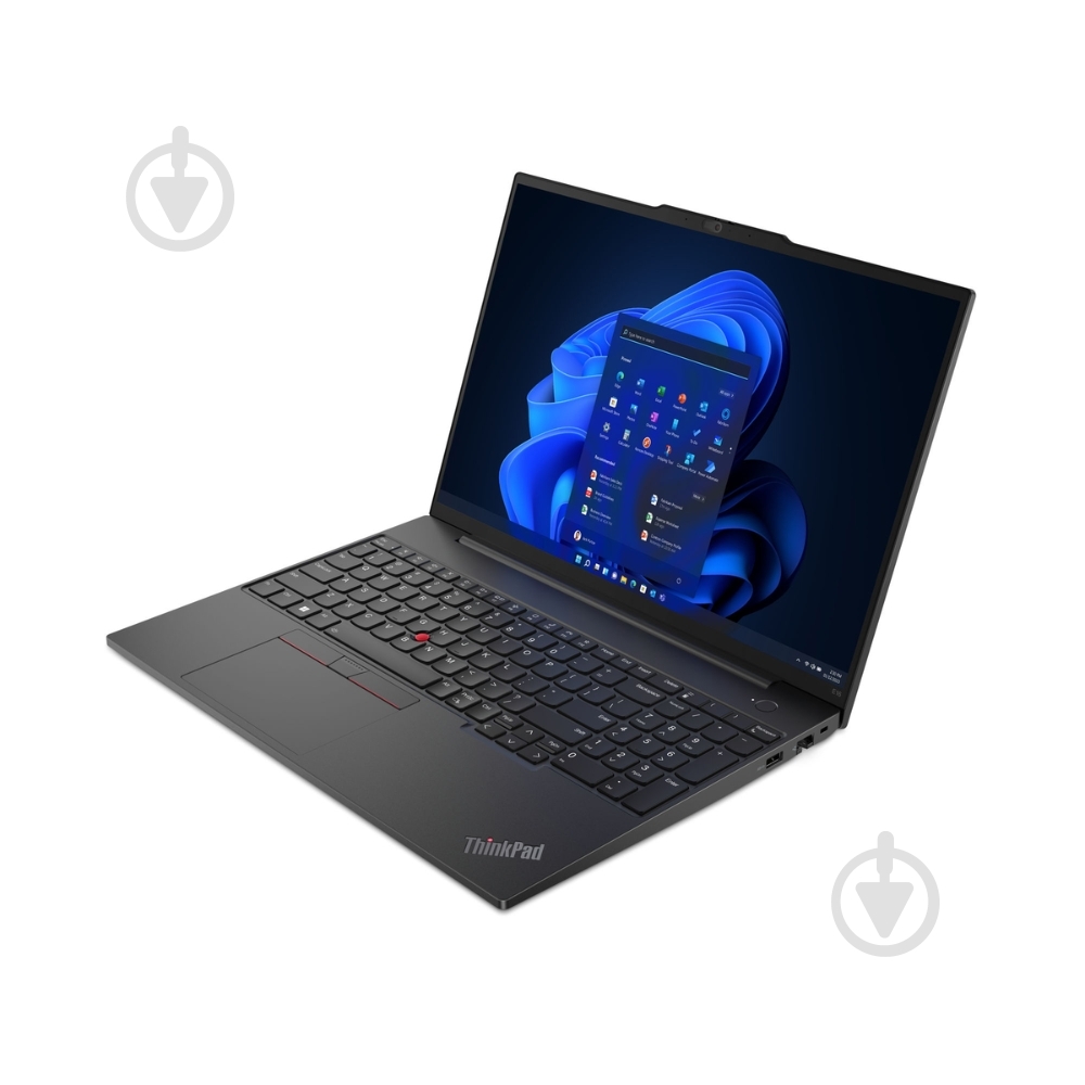 Ноутбук Lenovo ThinkPad E16 Gen 1 16" (21JT0018RA) graphite black - фото 4 Ноутбук Lenovo ThinkPad E16 Gen 1 16" (21JT0018RA) graphite black - фото 4