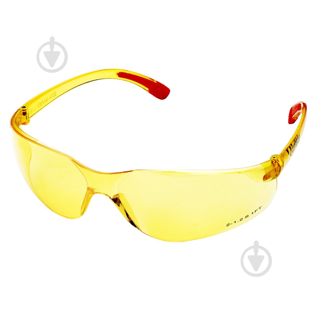 Очки защитные Grad Python anti-scratch жовті 9411715 - фото 1