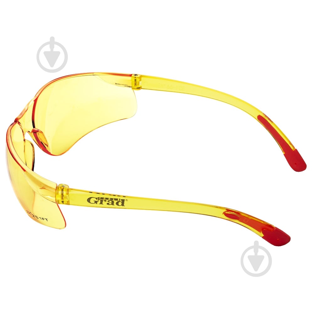 Очки защитные Grad Python anti-scratch жовті 9411715 - фото 2