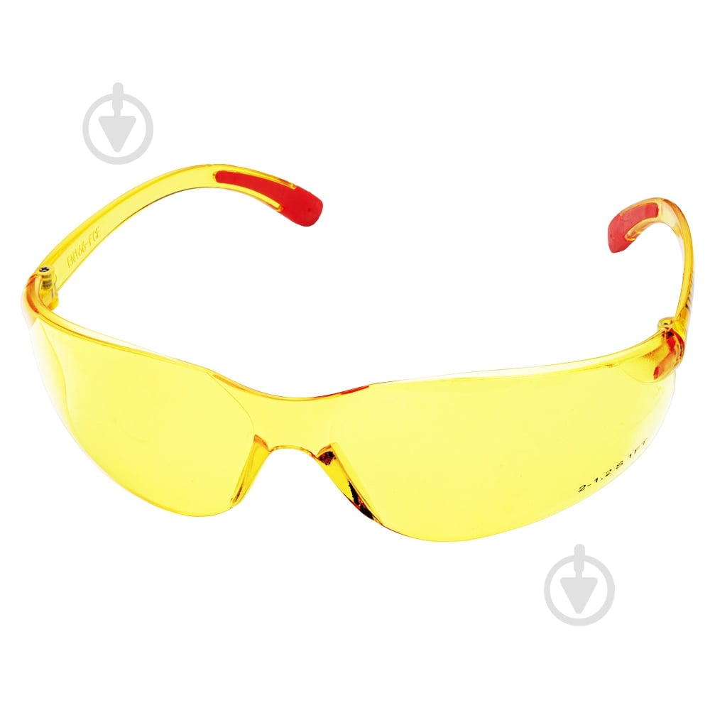Очки защитные Grad Python anti-scratch жовті 9411715 - фото 3