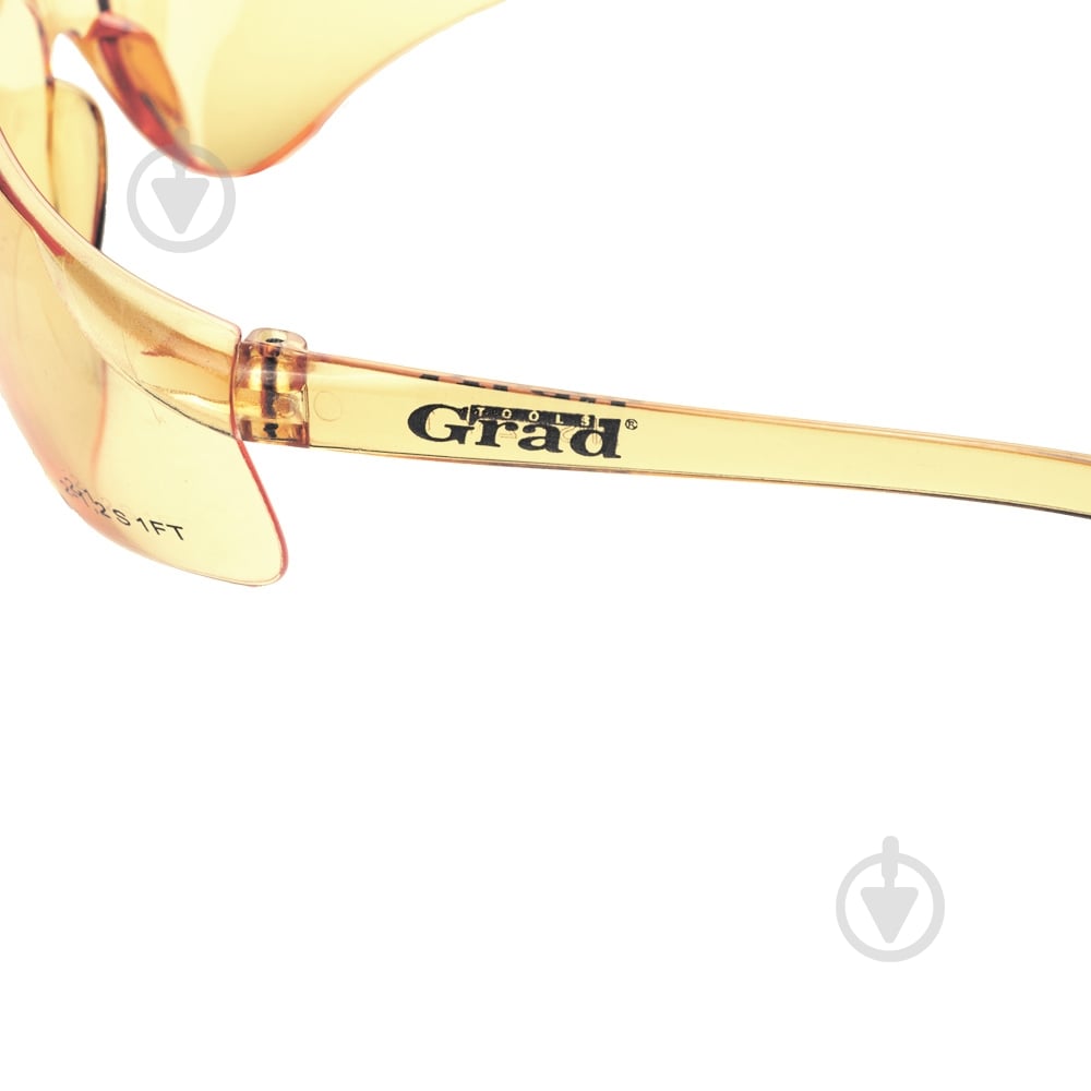 Очки защитные Grad Python anti-scratch жовті 9411715 - фото 5